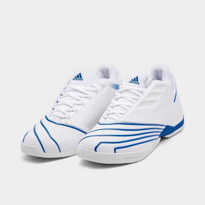 商品Adidas|男款 T-MAC 2 复刻篮球鞋 白蓝,价格¥261,第2张图片详细描述