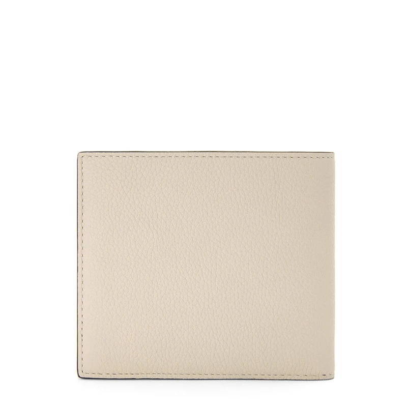 LOEWE/罗意威 21春夏款 男士浅燕麦色粒面小牛皮方形双折钱包C660302X02-2461 商品