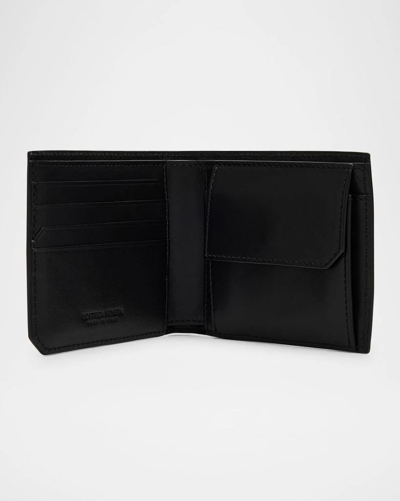 商品Bottega Veneta|Men's Intrecciato Piccolo Bifold Wallet With Coin Purse,价格¥5405,第3张图片详细描述