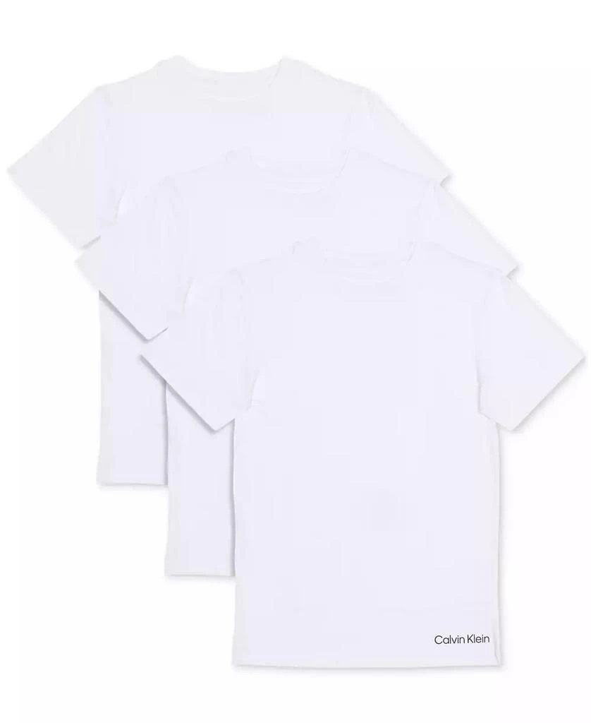 商品Calvin Klein|Little & Big Boys Cotton T-Shirts, Pack of 3,价格¥133,第1张图片
