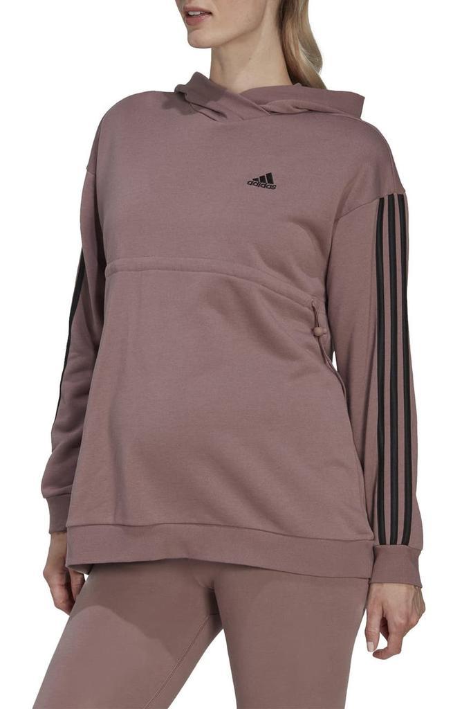 商品Adidas|Essentials Cotton 3-Stripes Hoodie,价格¥335,第3张图片详细描述