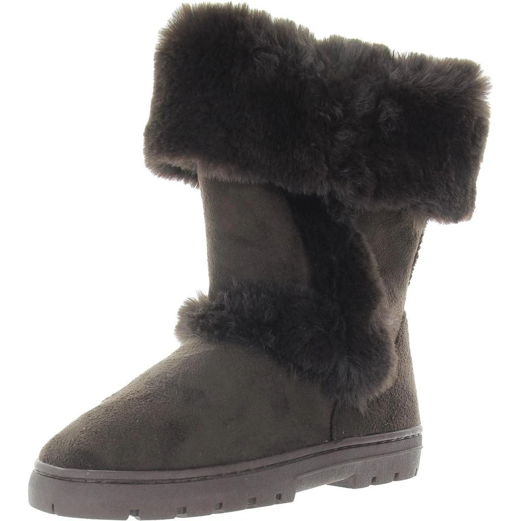 商品Style & Co|Style & Co. Womens Witty Faux Suede Cold Weather Winter & Snow Boots,价格¥138,第4张图片详细描述