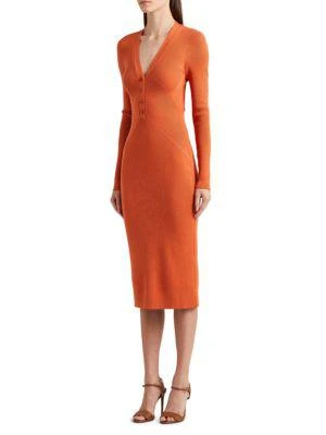 商品Ralph Lauren|Mulberry Silk Blend Sweater Dress,价格¥3638,第3张图片详细描述