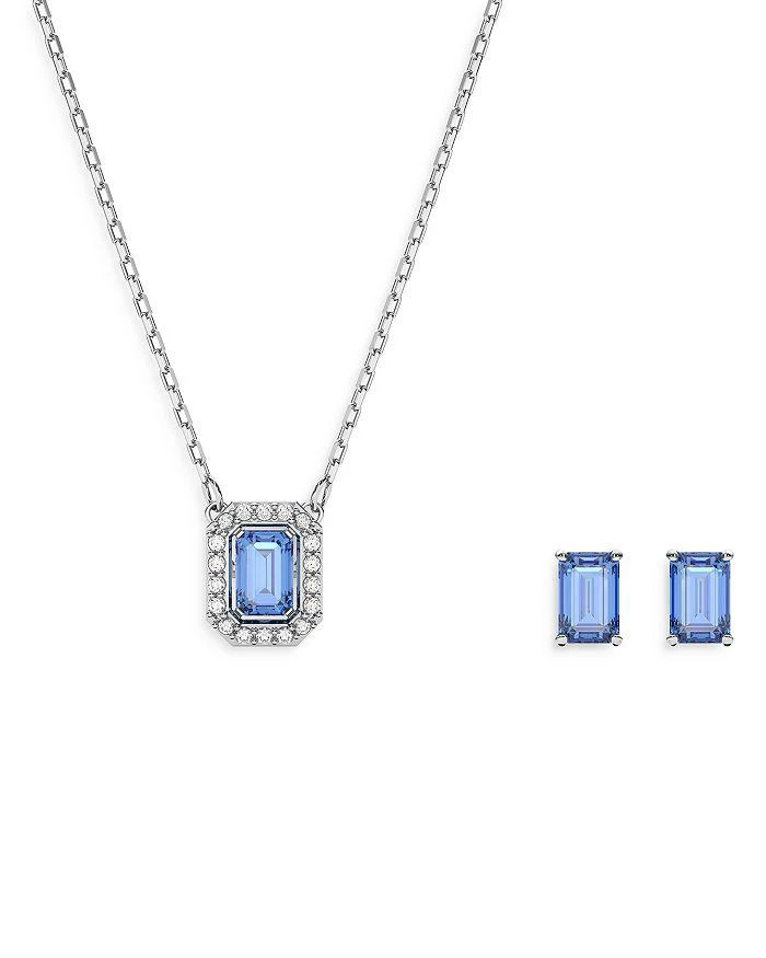 商品Swarovski|Millenia Pendant Necklace & Stud Earring Set,价格¥1431,第1张图片详细描述
