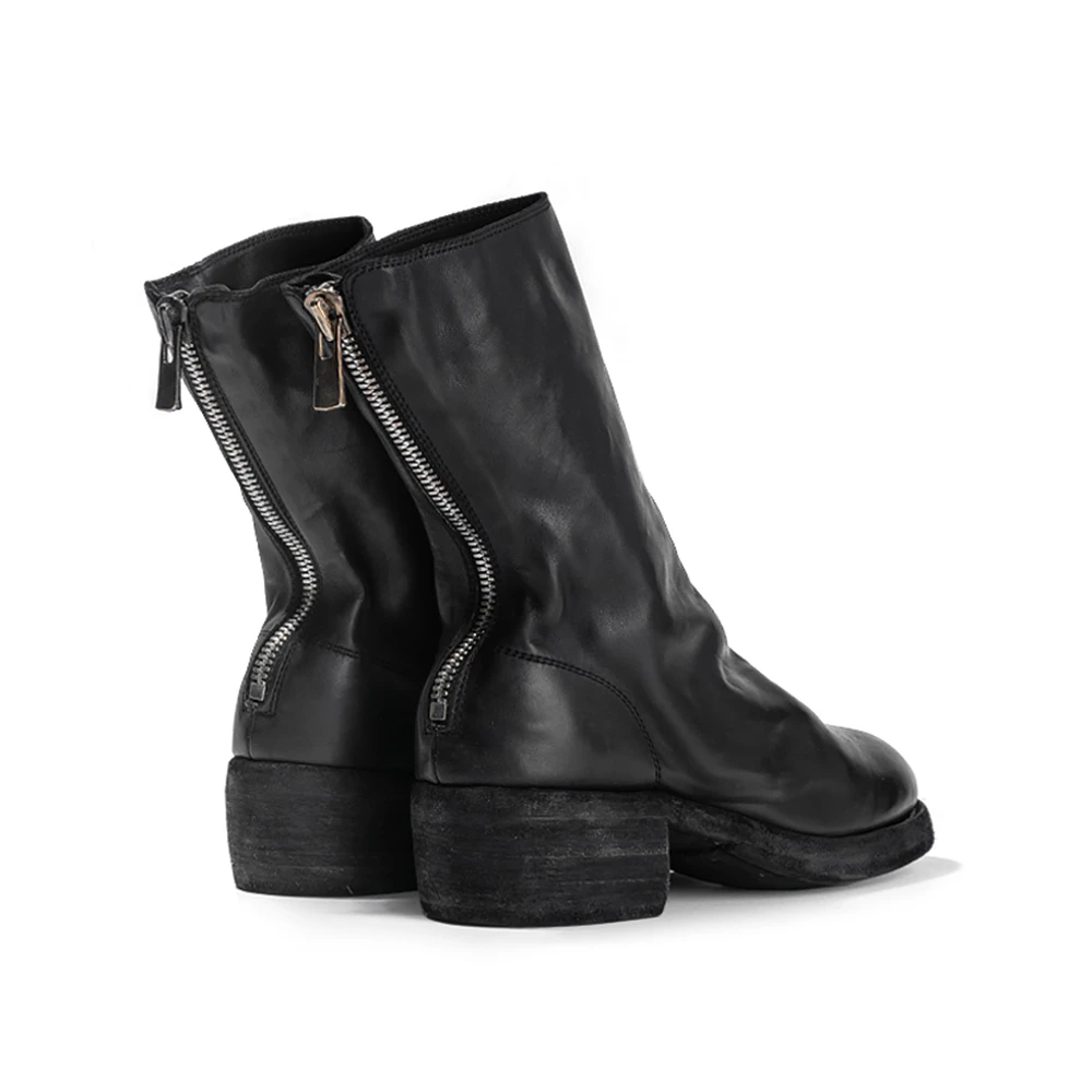 GUIDI 黑色女士踝靴 788Z-SOFT-HORSE-BLKT 商品