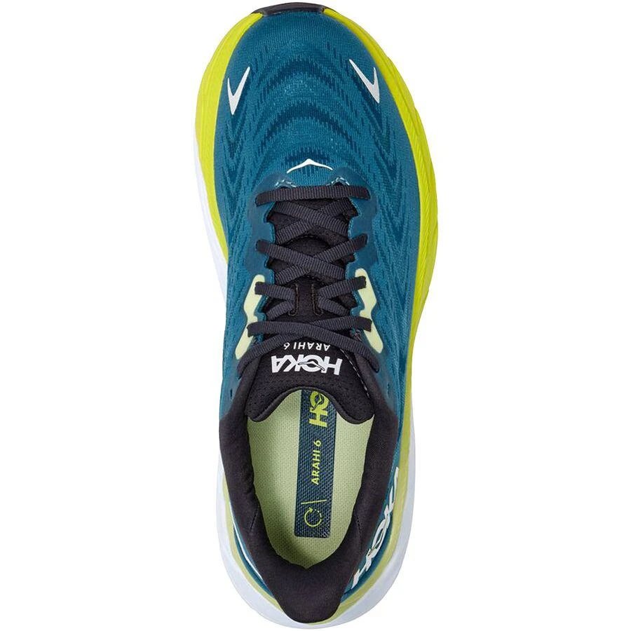 商品Hoka One One|Arahi 6 Wide Running Shoe - Men's,价格¥940,第2张图片详细描述