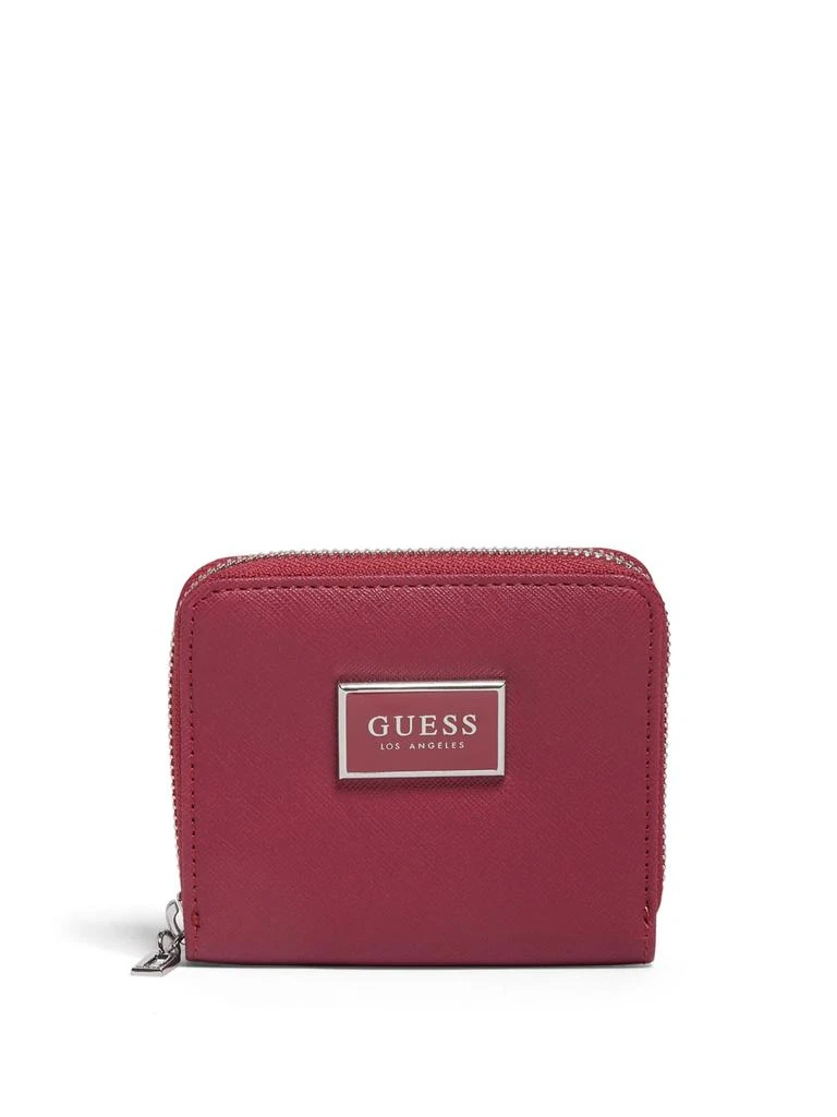 商品Guess Factory|Abree Saffiano Zip-Around Wallet,价格¥162,第2张图片详细描述