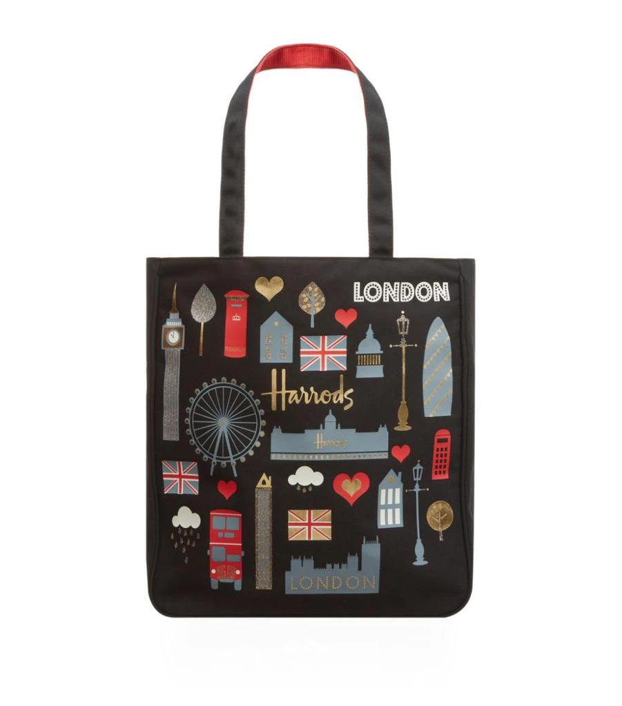 商品Harrods|London Glitter Tote Bag,价格¥373,第1张图片