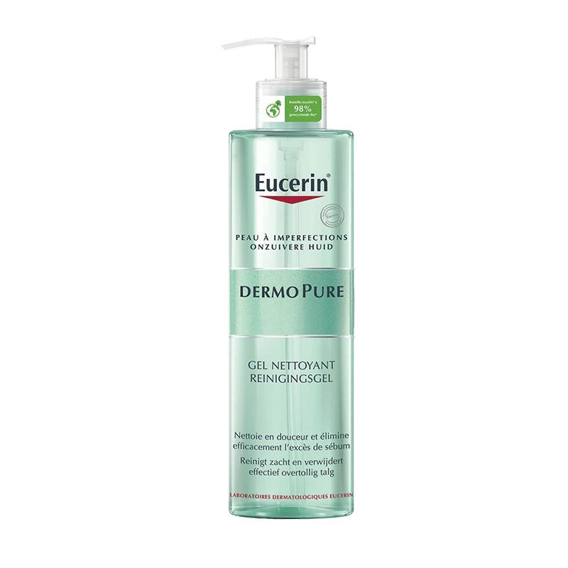商品Eucerin|Eucerin优色林清痘净颜洁面啫喱400ml 清爽控油 细腻洁肤油痘肌,价格¥198,第1张图片