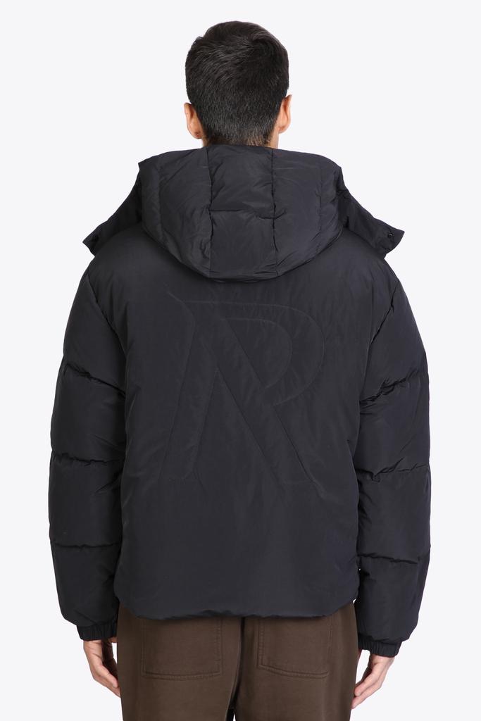 REPRESENT Initial Hooded Puffer Black nylon hooded puffer jacket商品第2张图片规格展示