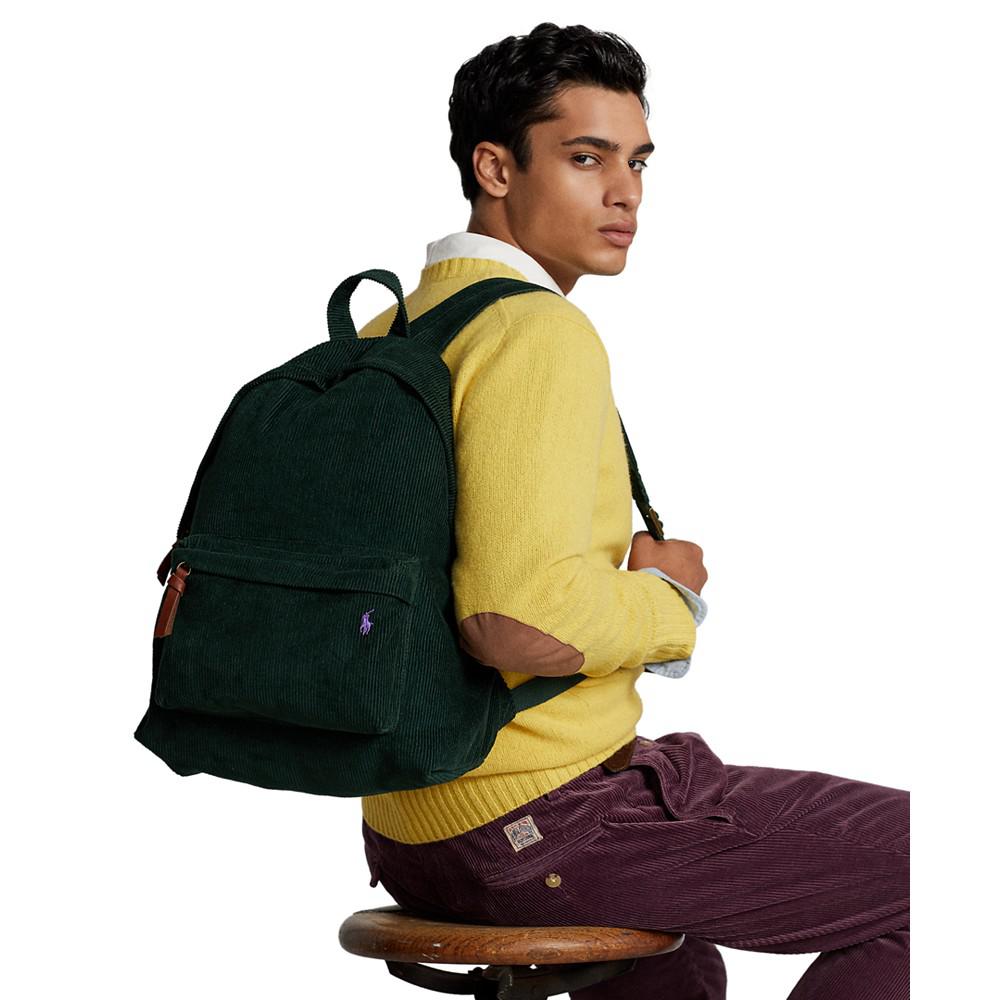 Men's Corduroy Backpack商品第1张图片规格展示