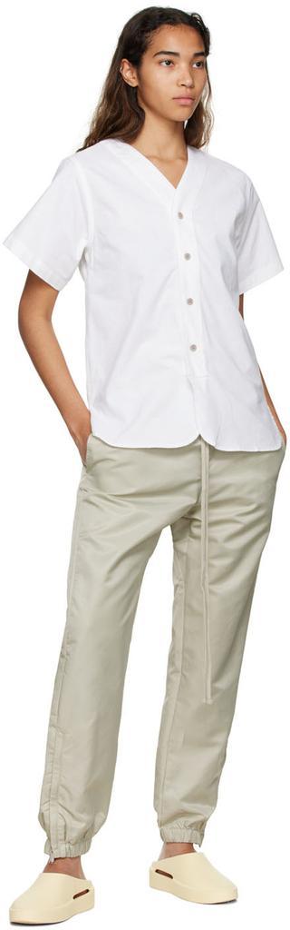 商品Essentials|White Cotton Shirt,价格¥379,第6张图片详细描述