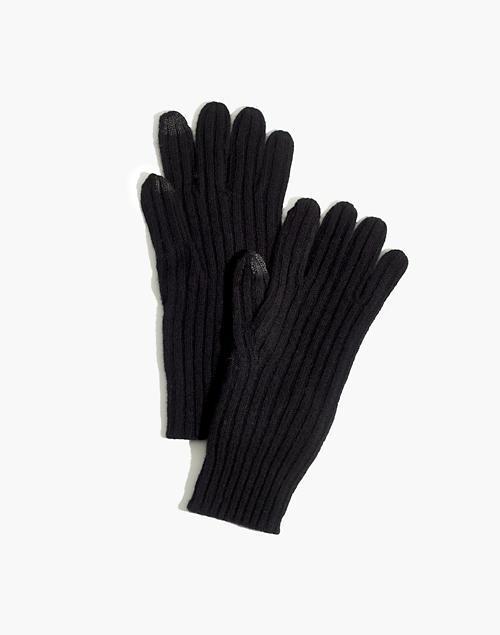 商品Madewell|Ribbed Texting Gloves,价格¥280,第1张图片