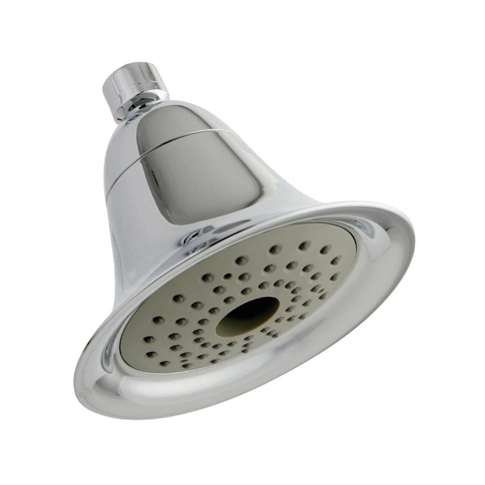 商品Kingston Brass|2 Function 6-Inch 1.75GPM ABS Shower Head with ABS Bal-Jnt in Polished Chrome,价格¥370,第1张图片