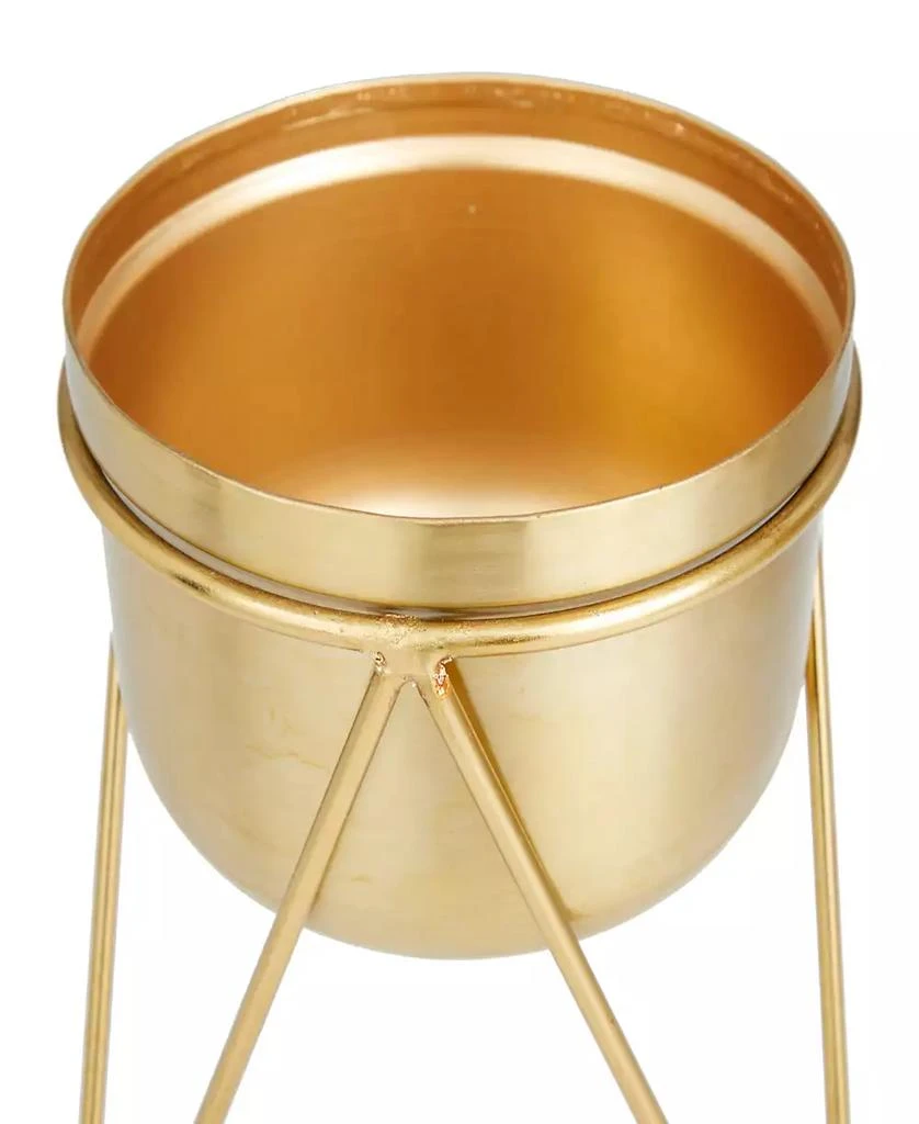 商品CosmoLiving|Metal Planter with Removable Stand Set of 2,价格¥341,第3张图片详细描述