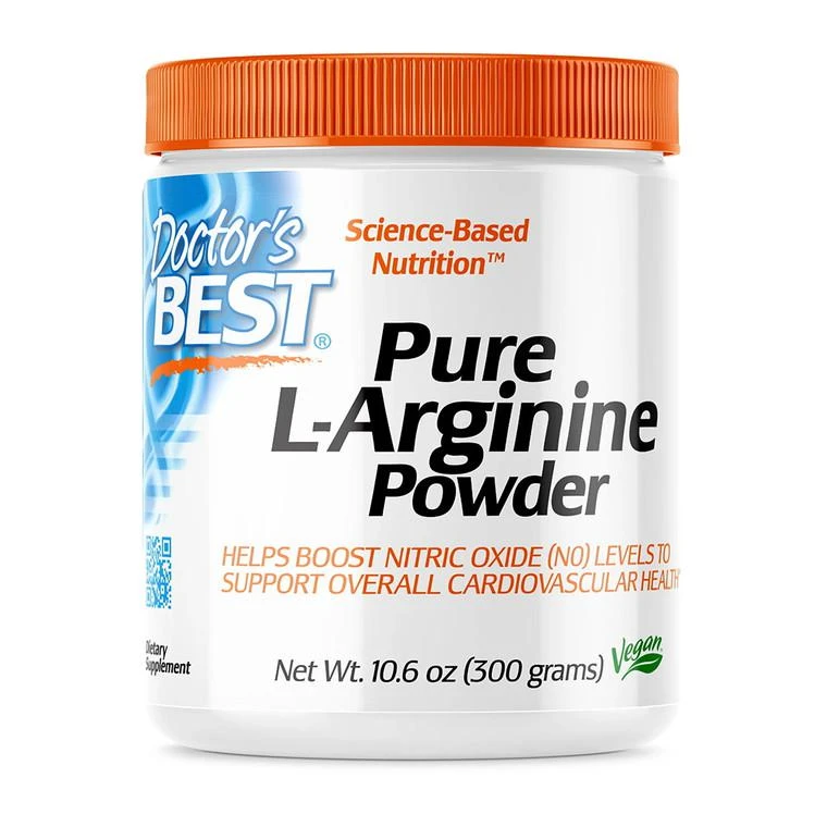 商品Doctors Best Vitamins|Doctors Best Pure L-Arginine Powder, 10.6 Oz,价格¥125,第1张图片