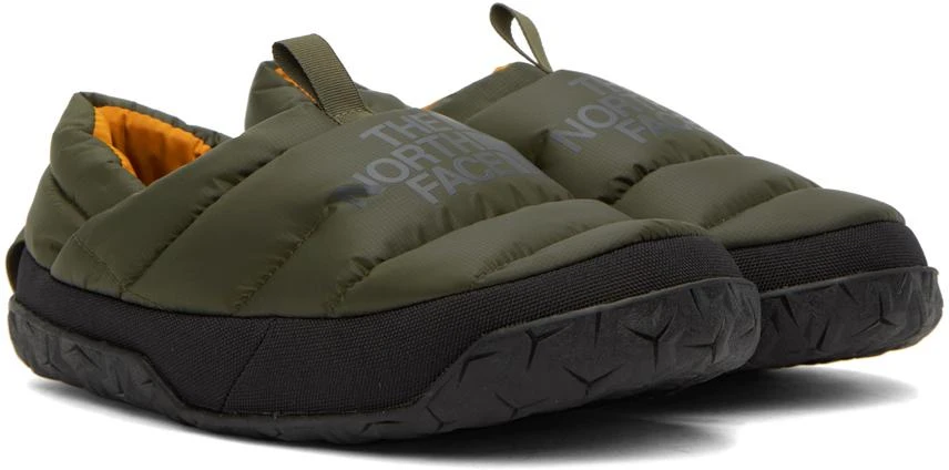 商品The North Face|Khaki Nuptse Mules,价格¥323,第4张图片详细描述