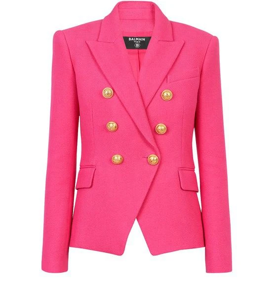 商品Balmain|棉质珠地外套,价格¥20796,第1张图片