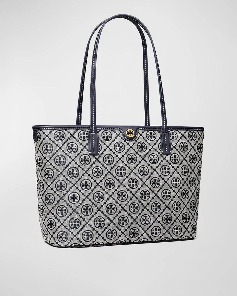 商品Tory Burch|Small T Monogram Zip Canvas Tote Bag,价格¥2777,第2张图片详细描述