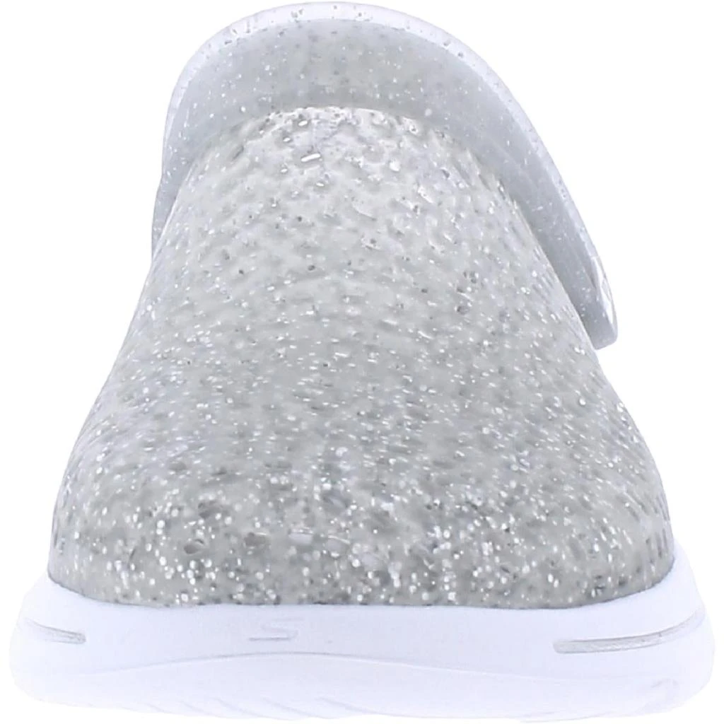 商品SKECHERS|Skechers Womens Go Walk 5-Ocean Glow Perforated Slingback Slip-On Sneakers,价格¥161,第2张图片详细描述