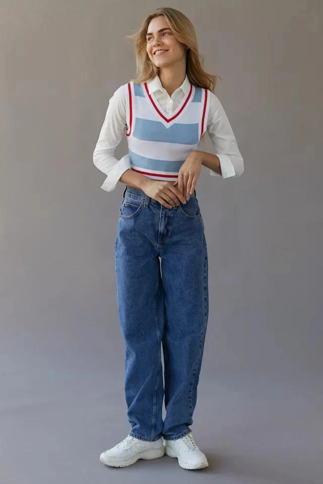 商品Urban Outfitters|UO Randi Shrunken Sweater Vest,价格¥78,第2张图片详细描述