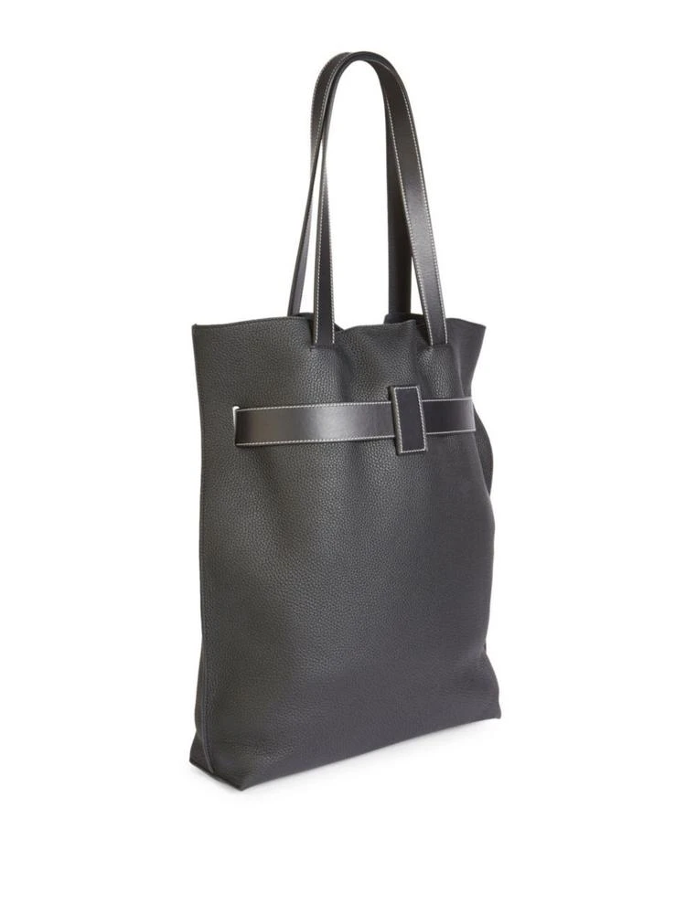 商品Loewe|Loewe - Vertical Belt Grained Leather Tote,价格¥10227,第4张图片详细描述