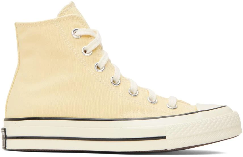 商品Converse|Chuck 70高帮运动鞋 黄色,价格¥134,第1张图片