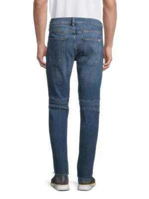 商品Hudson|Ethan Biker Distressed Skinny Jeans,价格¥397,第2张图片详细描述