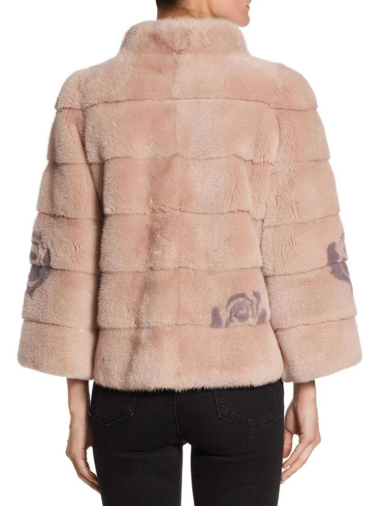 商品Julia & Stella|Rosette Mink Fur Jacket,价格¥36699,第2张图片详细描述