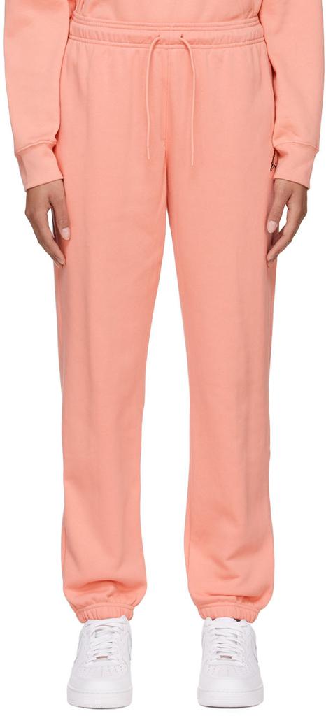 Pink Cotton Lounge Pants商品第1张图片规格展示