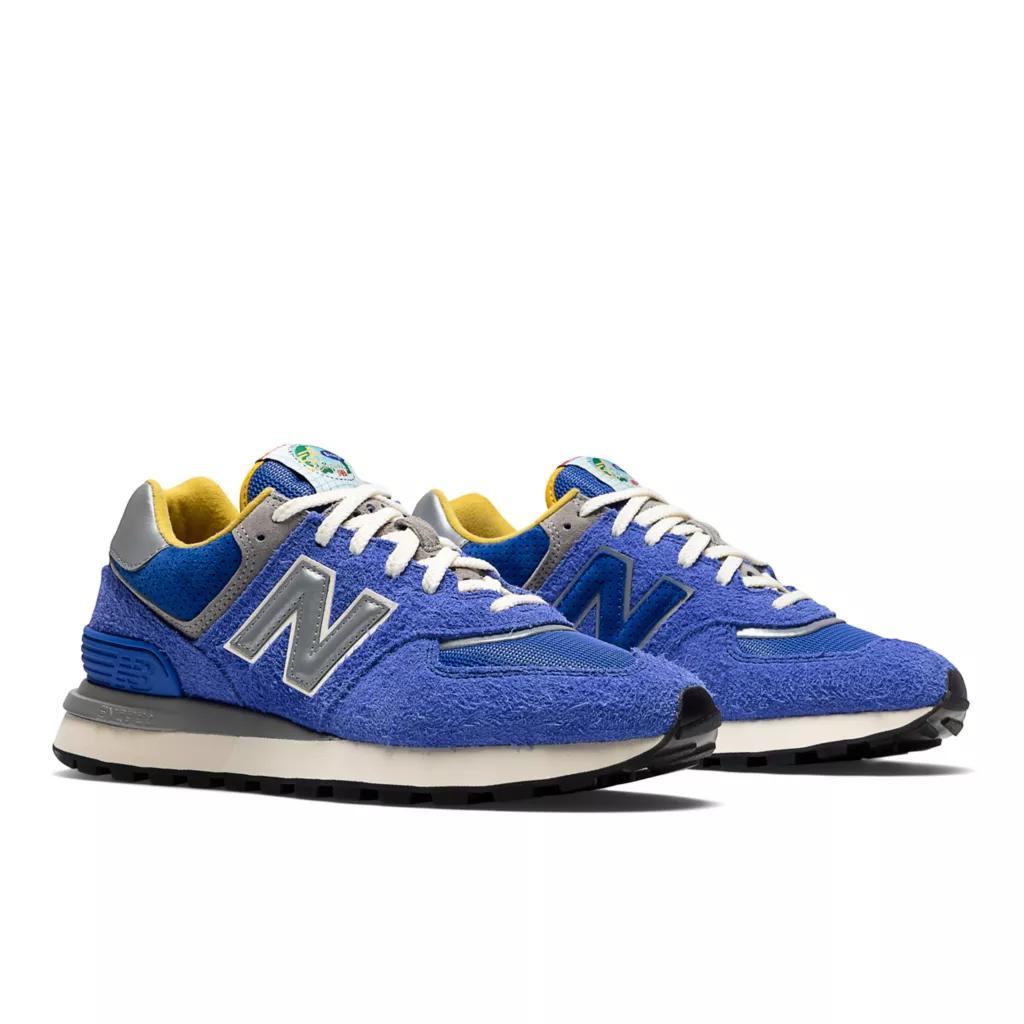 商品New Balance|男款 新百伦 Bodega联名 574 休闲鞋 蓝色,价格¥968,第4张图片详细描述