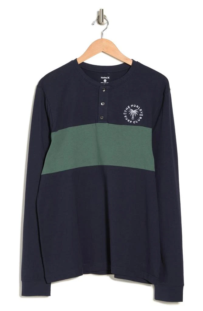 商品Hurley|Community Fresh Long Sleeve Henley Tee,价格¥99,第3张图片详细描述