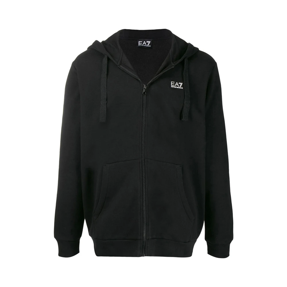 商品Emporio Armani|EMPORIO ARMANI 黑色男士卫衣/帽衫 6GPM97-PJ07Z-1200,价格¥637,第1张图片