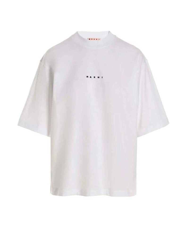 商品Marni|Marni Logo-Printed Crewneck T-Shirt,价格¥1180-¥1839,第1张图片
