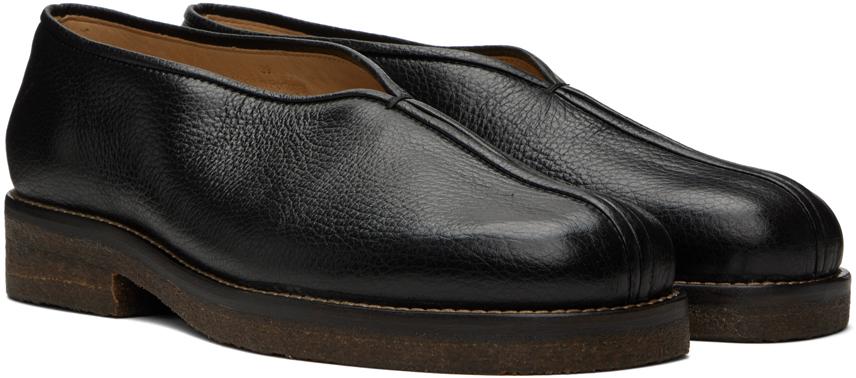 Black Piped Loafers商品第4张图片规格展示