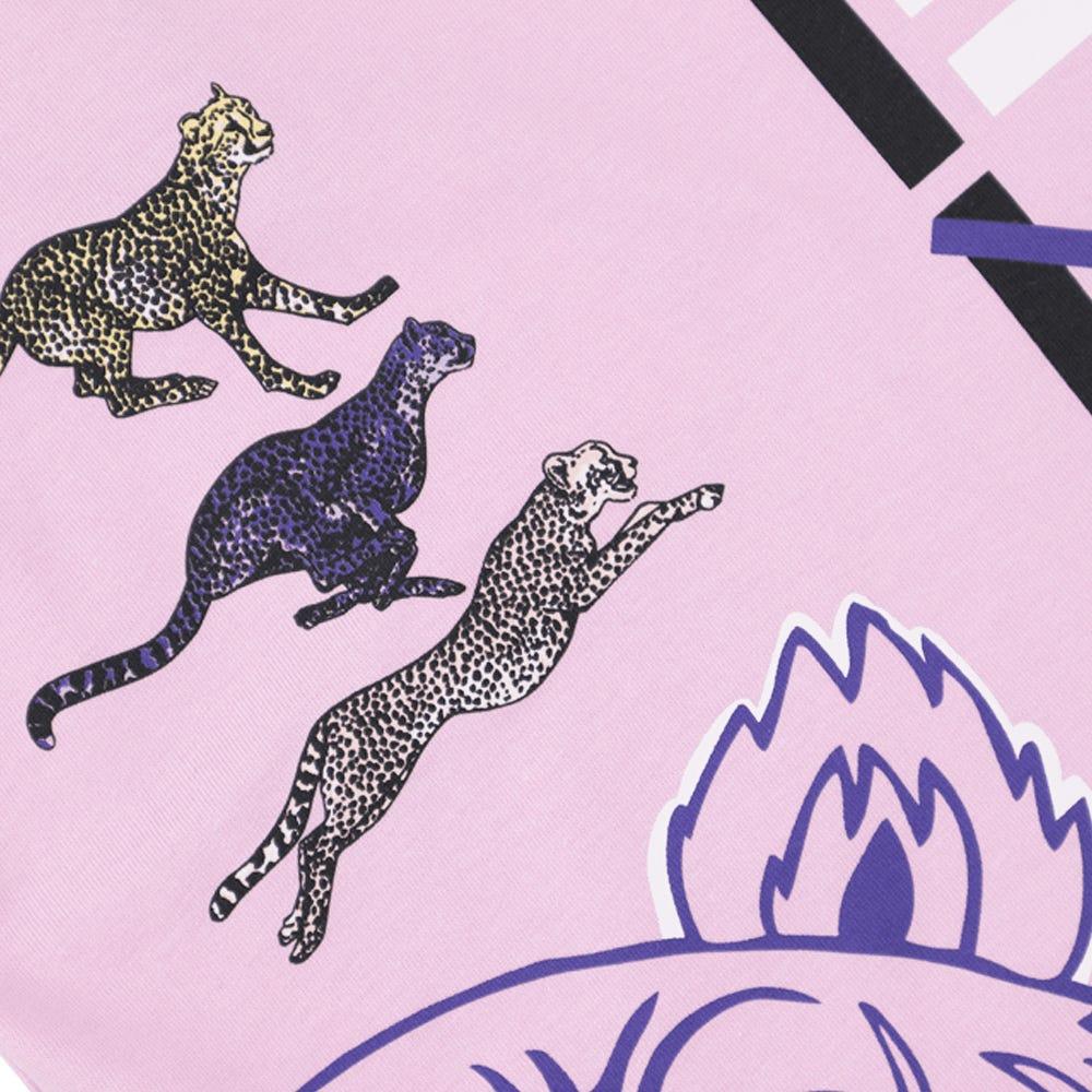 Lilac Multi Iconics Print T Shirt商品第2张图片规格展示