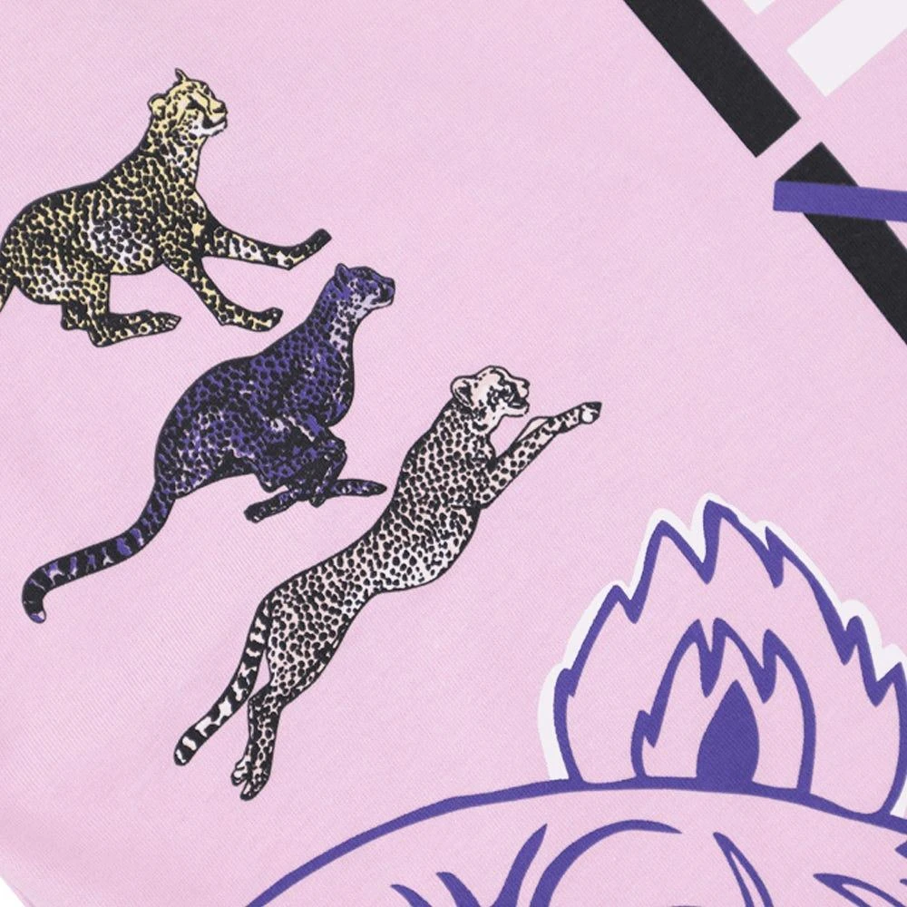 商品Kenzo|Lilac Multi Iconics Print T Shirt,价格¥267,第2张图片详细描述