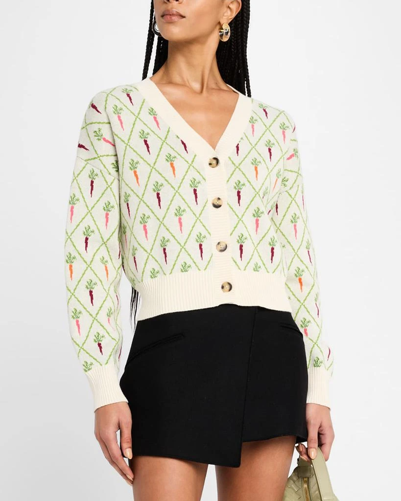 商品Rachel Antonoff|Ana Printed Cardigan,价格¥2421,第4张图片详细描述
