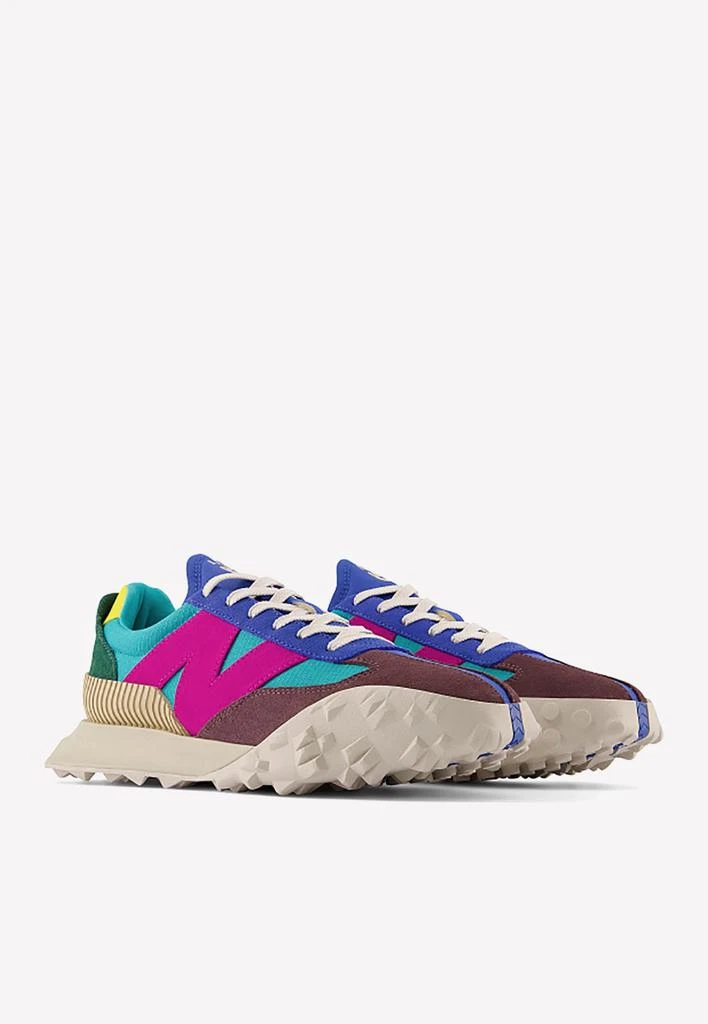 商品New Balance|XC-72 Low-Top Sneakers in Electric Teal with Truffle and Cosmic Orchid,价格¥1442,第2张图片详细描述