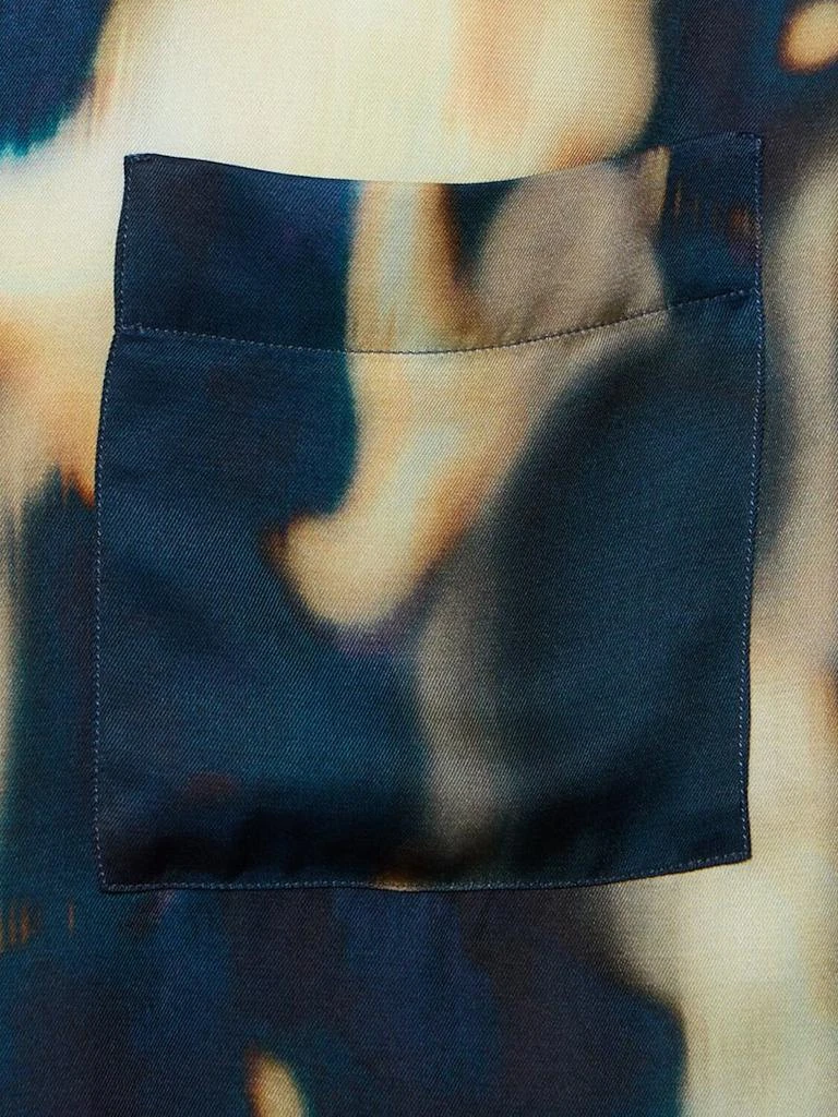 商品LANEUS|粘胶纤维短袖衬衫,价格¥1564,第5张图片详细描述