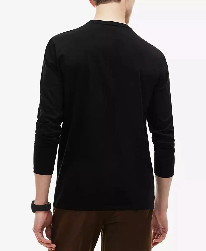 商品Lacoste|Men's Long Sleeve Crew Neck Jersey T-Shirt,价格¥524,第2张图片详细描述