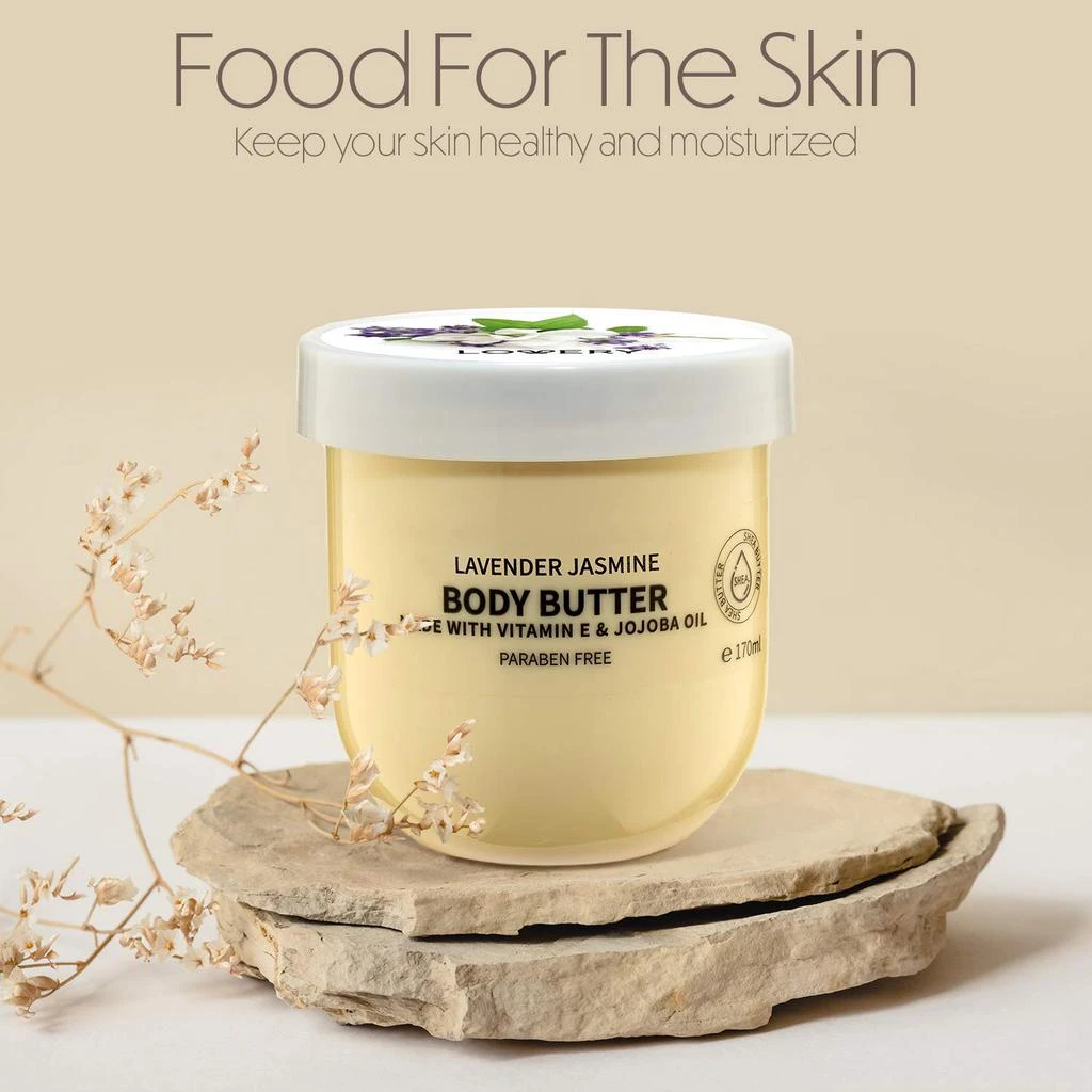 商品Lovery|Lavender Jasmine Whipped Body Butter, 2 Piece,价格¥165,第4张图片详细描述