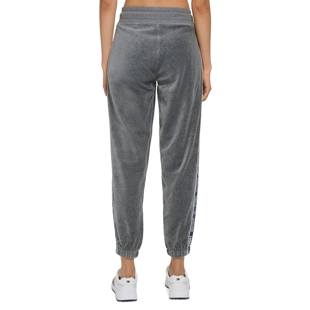 商品Tommy Hilfiger|Women's Velour High Rise Jogger Pants,价格¥226,第2张图片详细描述