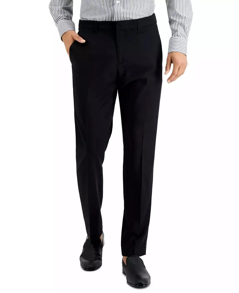 商品Perry Ellis|Men's Slim-Fit Non-Iron Performance Stretch Heathered Dress Pants,价格¥305,第1张图片