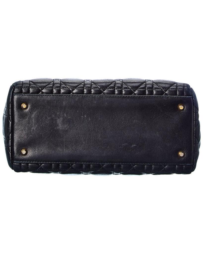Dior Black Cannage Leather Small Lady Dior (Authentic Pre-Owned)商品第3张图片规格展示