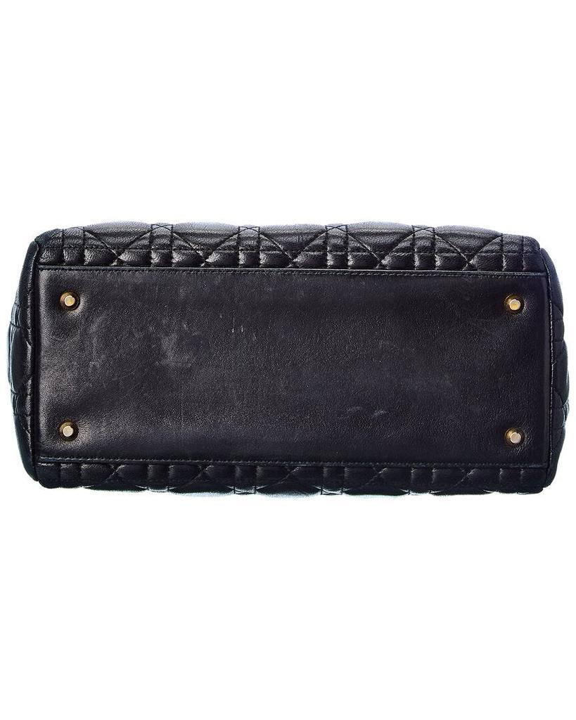 商品[二手商品] Dior|Dior Black Cannage Leather Small Lady Dior (Authentic Pre-Owned),价格¥18767,第5张图片详细描述