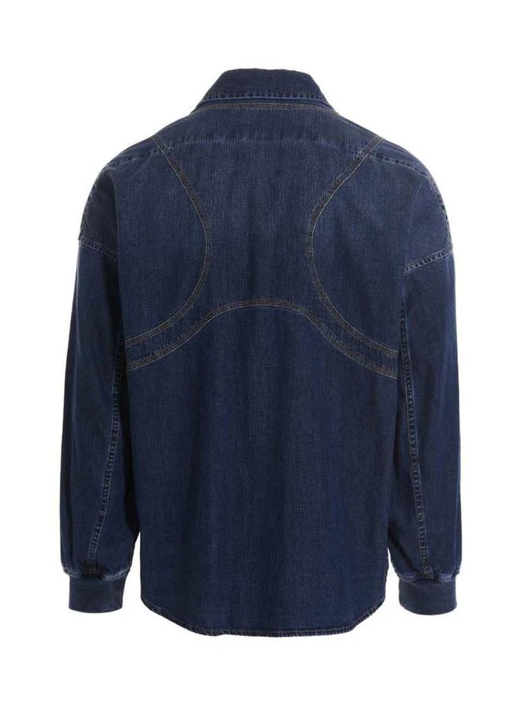 商品Alexander McQueen|Alexander McQueen Camicia Denim in Blue,价格¥3167,第2张图片详细描述