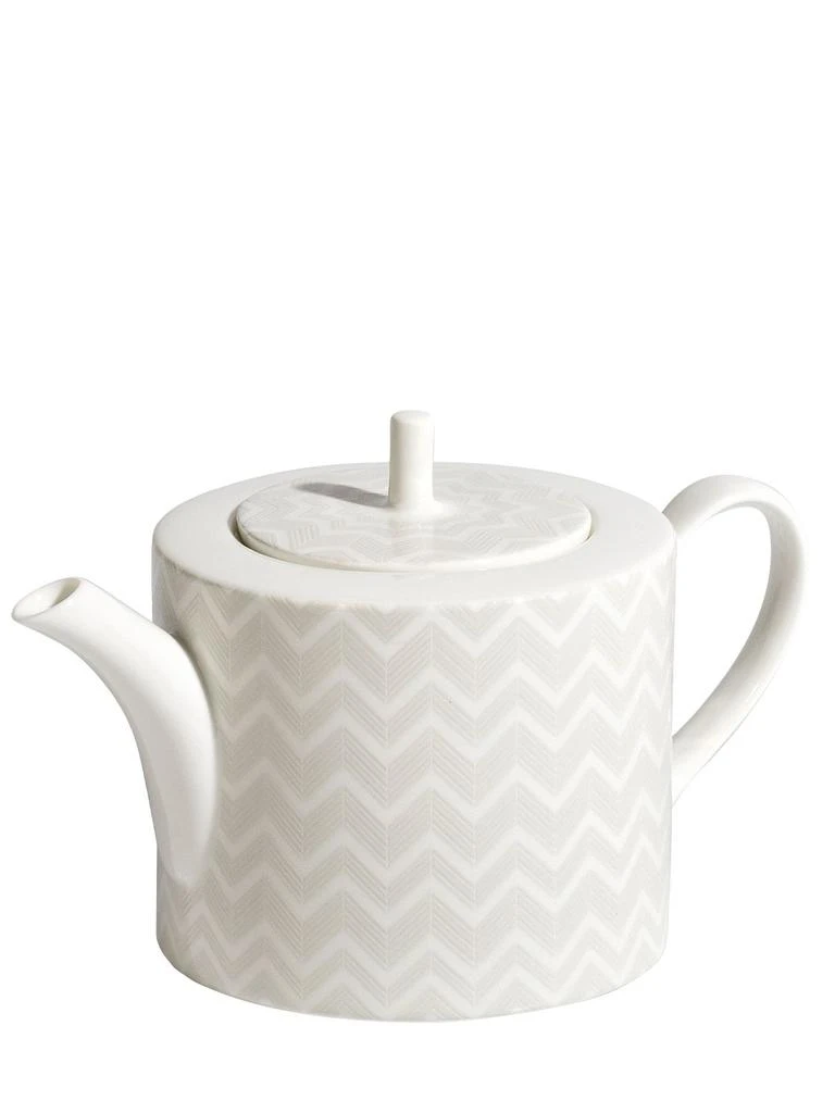 商品Missoni|Zig Zag White Tea Pot Coffee Pot,价格¥3428,第1张图片