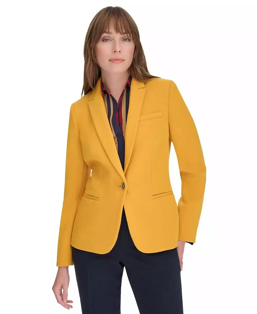 商品Tommy Hilfiger|Women's One-Button Blazer,价格¥1073,第1张图片