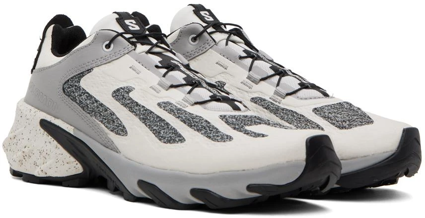 商品Salomon|Off-White & Gray Speedverse PRG Sneakers,价格¥627,第4张图片详细描述